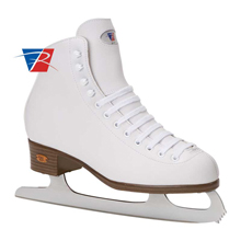 Riedell White Ribbon Ice Skate