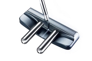 Rife Two Bar Blade Putter Black