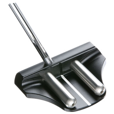 Two Bar Mallet Black Putter