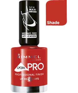 Rimmel Lycra Pro Nail Polish Coral Queen