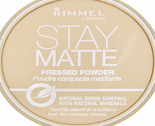 Stay Matte Pressed Powder, Transparent