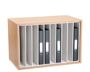 Ring binder desktop unit