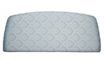 rio Damask 2and#39;6 Headboard - Sky