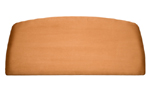 rio Faux Suede 4and#39;6 Headboard - Tan