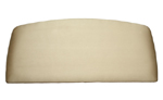 rio Faux Suede 5and#39;0 Headboard - Pearl