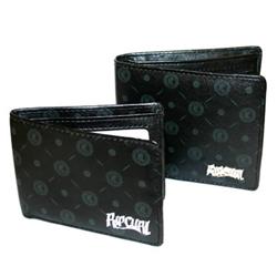 Black Spot PU Wallet - Black