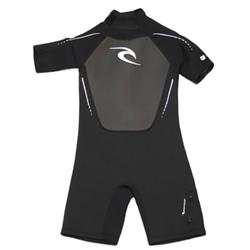 rip curl Boys Classic Junior Shortie Wetsuit - Blk