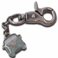 Rip Curl BUS LOGO KEYRING - BLUE GLOW