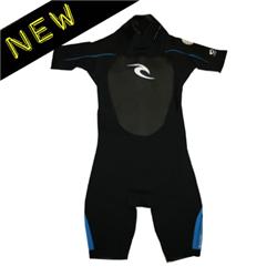 Rip Curl Dawn Patrol 2/2 Shorty Wetsuit - Blk/Bl/W