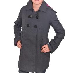 Girls Checkies Jacket - Nine Iron