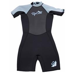 rip curl Girls Classic Junior Shorty Wetsuit -Blue