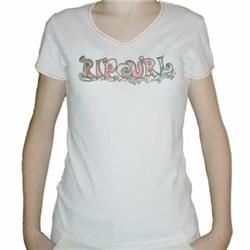 Girls Jnr Nigth T-Shirt - White