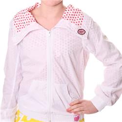 Girls Marilyn Jacket - Optical White