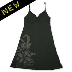 Ladies Strap Dress - Black