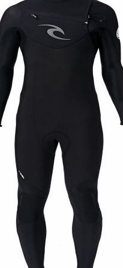 Rip Curl Mens Rip Curl E Bomb Pro 4/3mm Zip Free Wetsuit