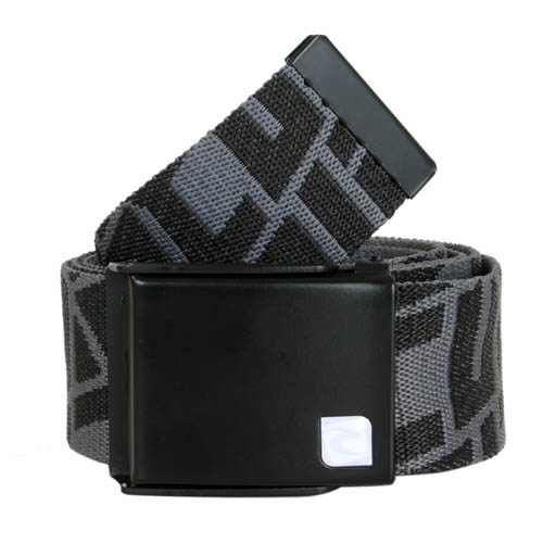 Mens Rip Curl Slant Web Belt D90 Black