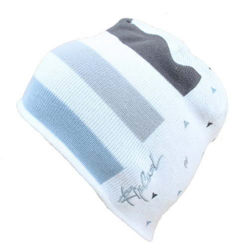 Rip Curl Mens Rip Curl Striped Beanie D3262 Optical White