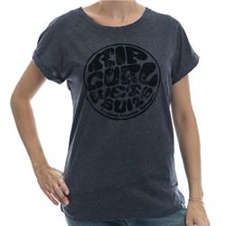 Womens Indi SS T-Shirt - Navy Heather