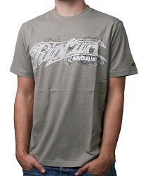 Rip Curl White Midders T-Shirt Green