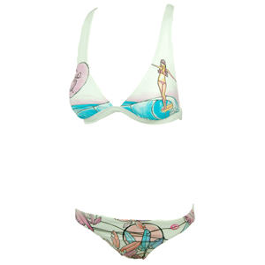 Ripcurl Ladies Ladies Ripcurl Aots Bikini. Mauveglow