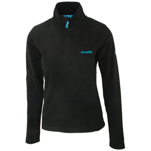 Ripcurl Ladies Ladies Ripcurl Igloo Micro Fleece. Moonless Black