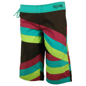 Ladies Ripcurl Somewhere Stripe Long Boardshort.