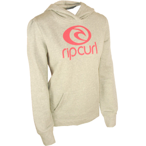 Ripcurl Ladies Ripcurl Emile Hoody. Light Grey Heat