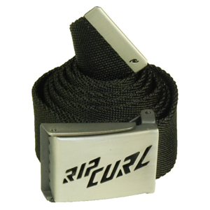 Mens Ripcurl Die Cut Belt. Black