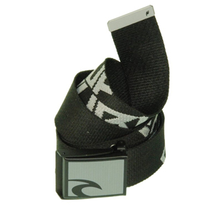 Ripcurl Mens Mens Ripcurl Edit Web Belt. Black