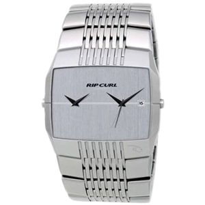 Mens Ripcurl Vegas Dual Time Watch. Silver