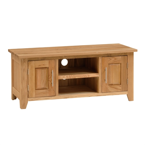 Rivermead Oak Wide TV Cabinet 808.836