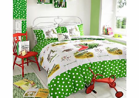 Roald Dahl The Enormous Crocodile Duvet Cover