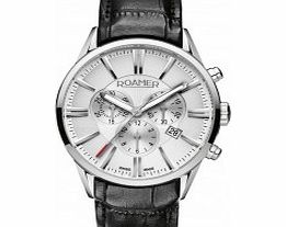 Roamer Mens Superior Chronograph Silver Watch