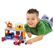 The Racing Car Pitstop Playset