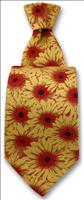 Yellow Gerbera Tie by