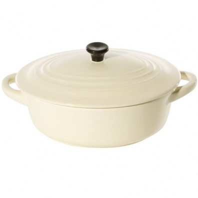 Ceramic Oval 28cm Casserole JM-214