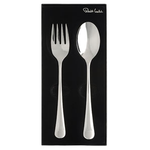 Radford Salad Servers, Stainless Steel