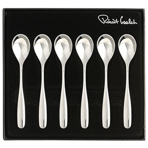 Stanton Espresso Spoons, Stainless Steel, Set of 6