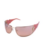 Aglaia - Swarovski Crystal Logo Sunglasses