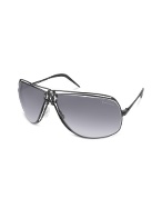 Alcippe - RC Central Logo Metal Aviator Sunglasses