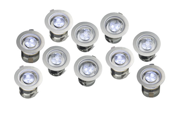 10x 3 LED lighting kit