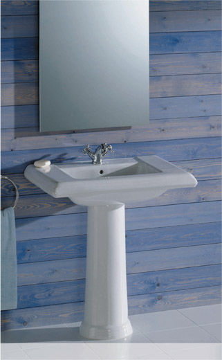 Roca New Classical Basin and Pedestal