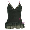 RocaWear Womens Roc n Stud Top (Black)