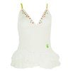 RocaWear Womens Roc n Stud Top (White)