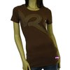 RocaWear Girls Best Friend Glitter Roc Tee (Brown)