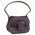 Roccobarocco Signature Black & Brown Handbag