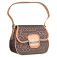 Roccobarocco Signature Brown & Caramel Handbag