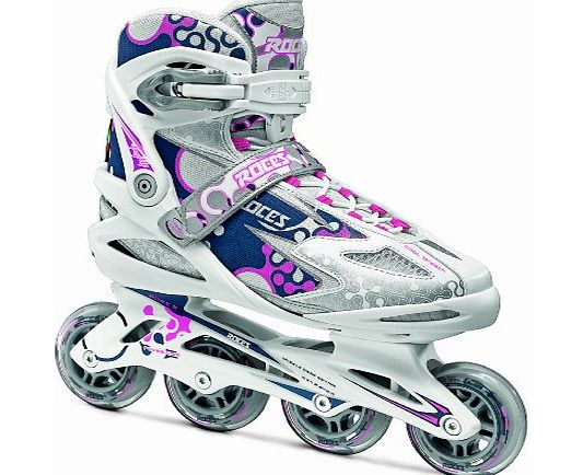 Roces Pop Up 400773 Womens Inline Skates Multi-Coloured White/Blue/pink Size:41 (EU)