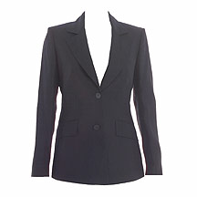 Rocha.John Rocha Black linen tailored jacket