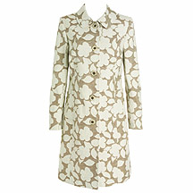 Rocha.John Rocha Taupe flower coat